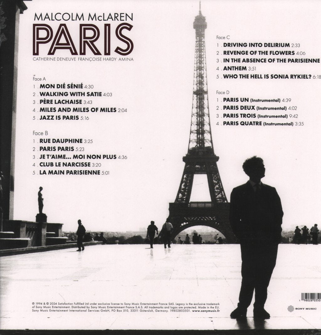 Malcolm McLaren - Paris - Double Lp