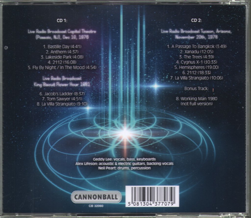 Rush - Some Missed (The Missing Radio Shows 1976-1981) - Double Cd