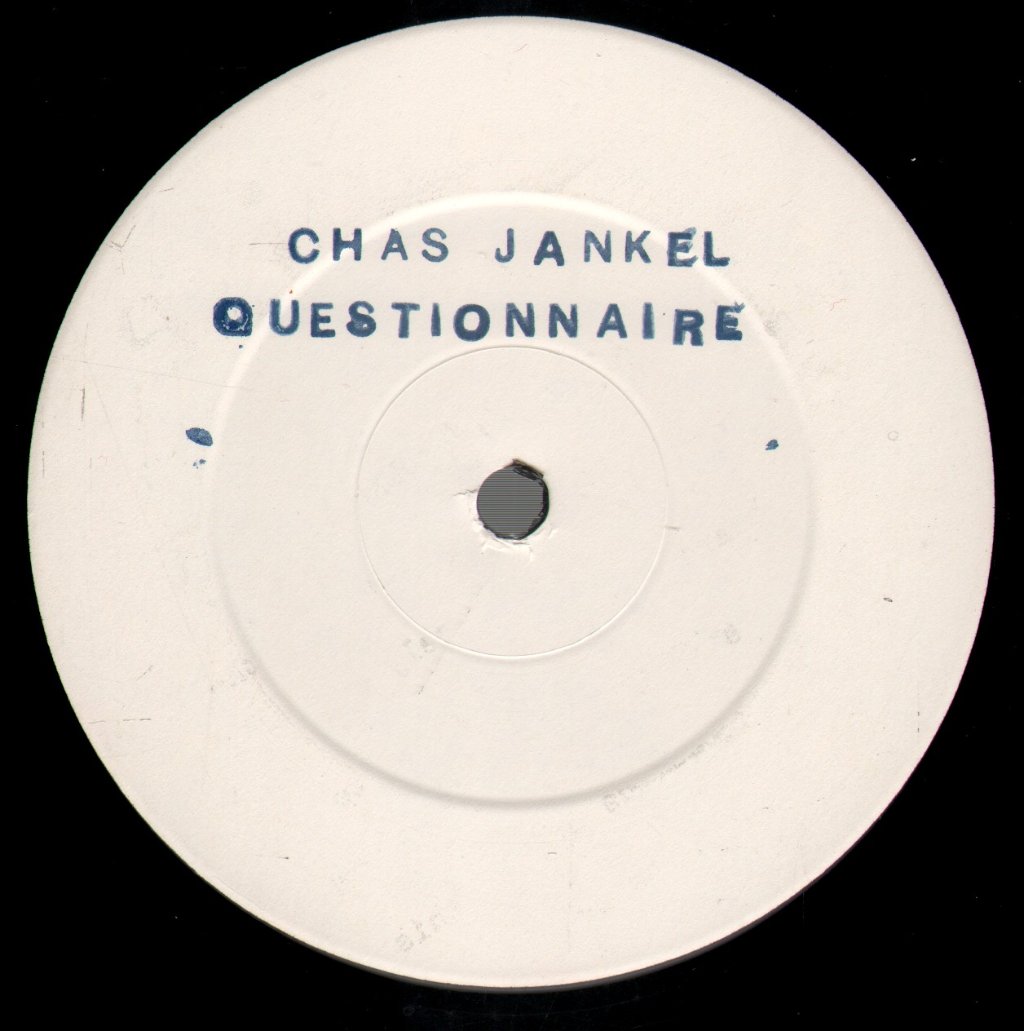 Chas Jankel - Questionnaire - 12 Inch