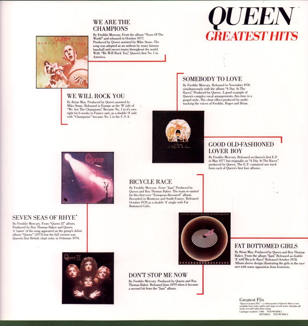 Queen - Greatest Hits - Lp