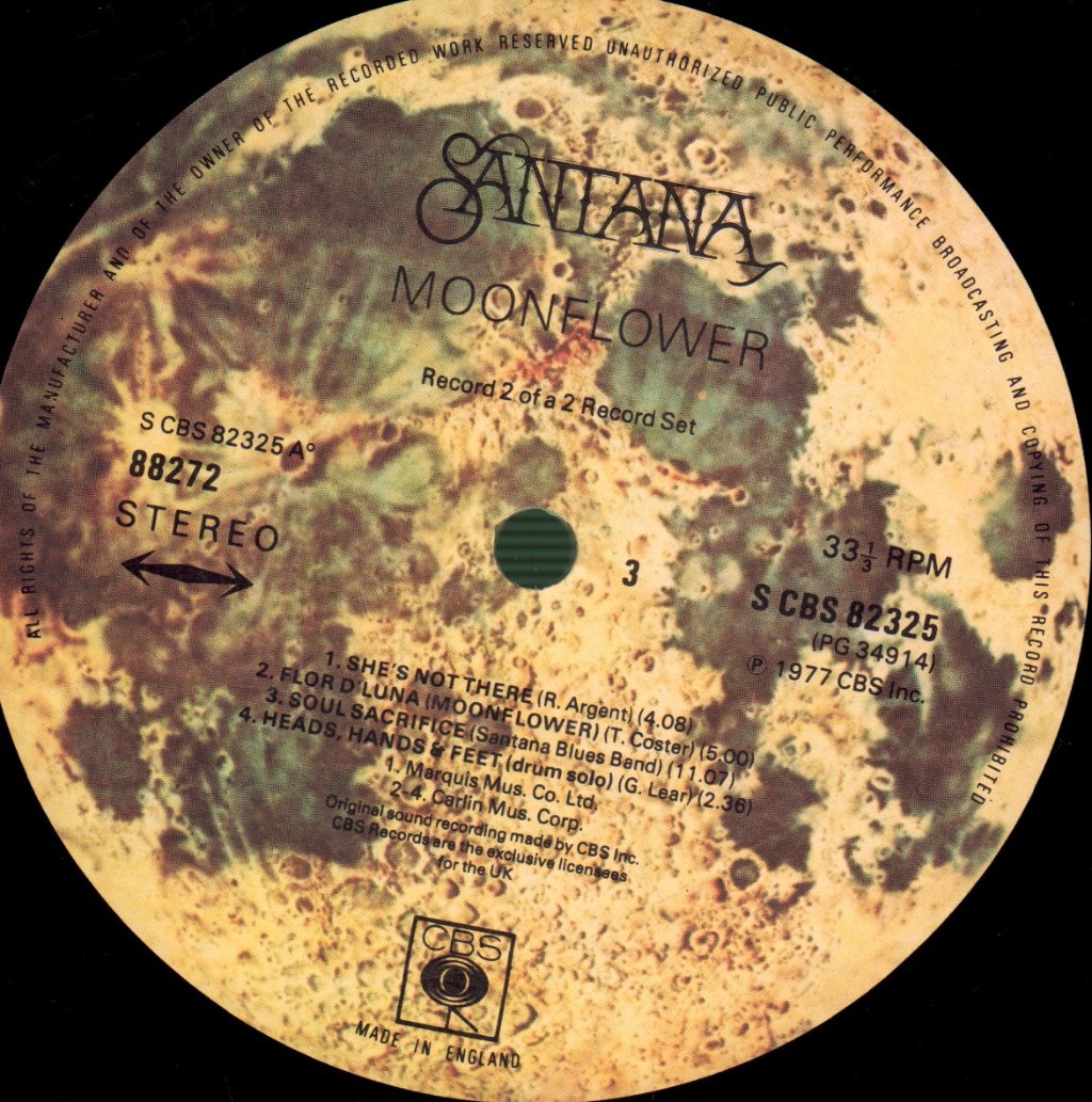 Santana - Moonflower - Double Lp