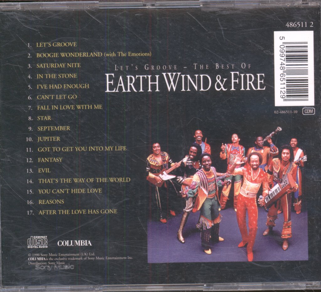Earth, Wind & Fire - Let's Groove - The Best Of Earth Wind & Fire - Cd