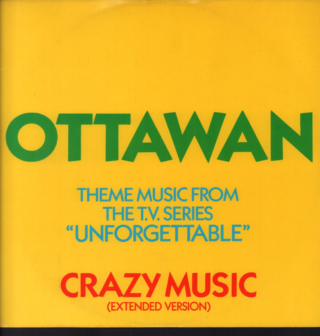 Ottawan - Crazy Music - 12 Inch
