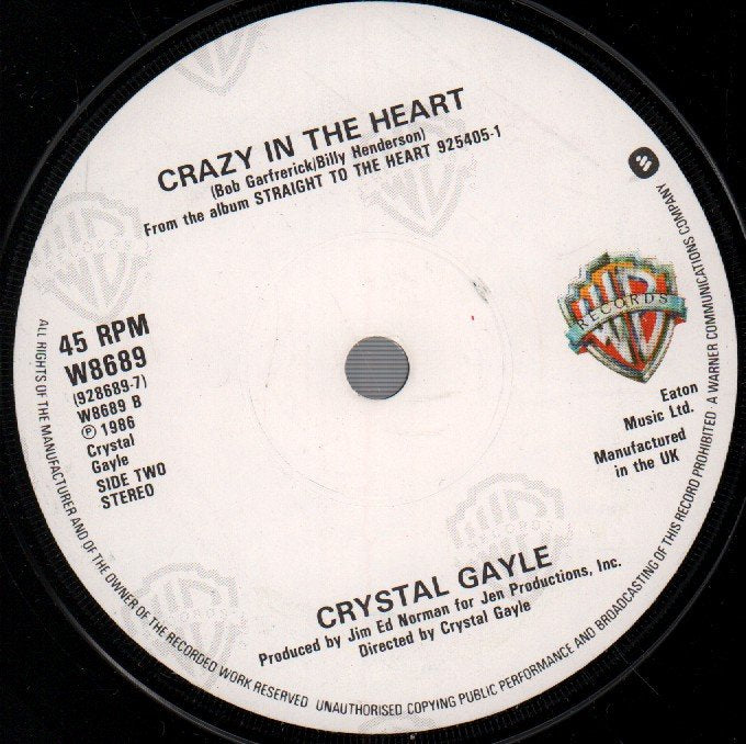 Crystal Gayle - Cry - 7 Inch