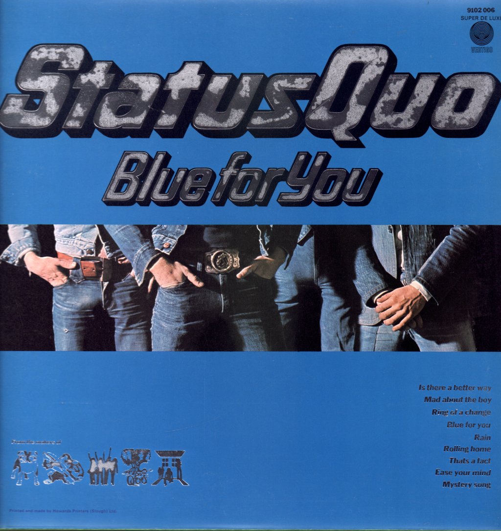 Status Quo - Blue For You - Lp