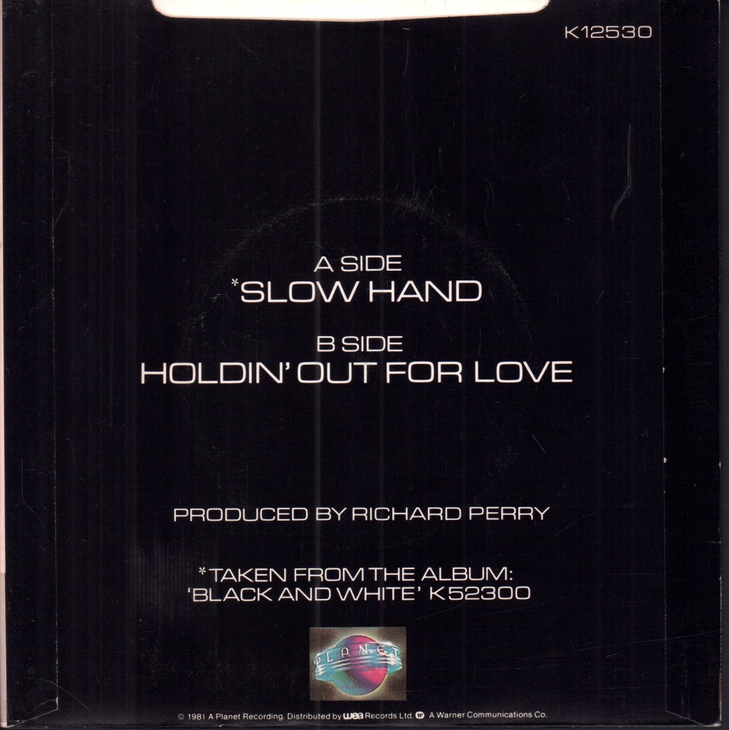 Pointer Sisters - Slow Hand - 7 Inch