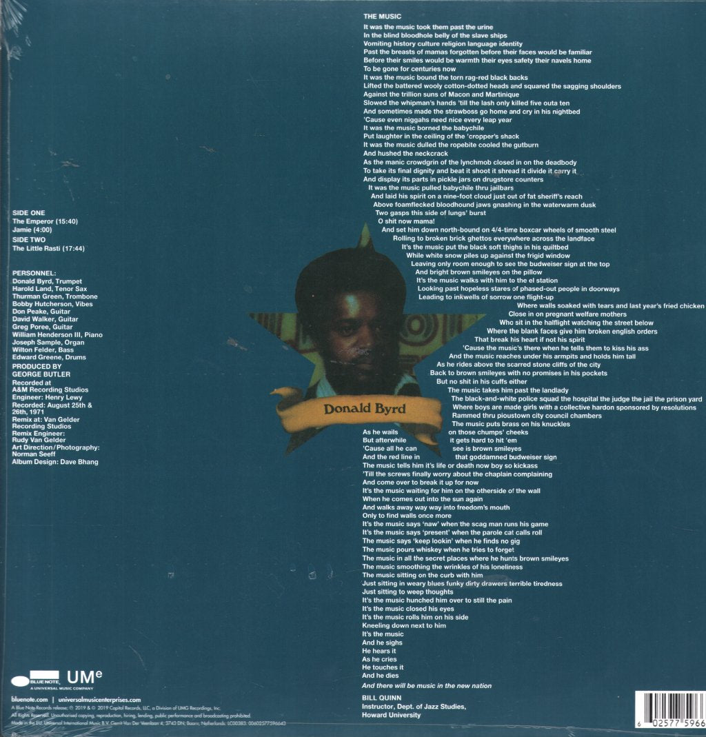 Donald Byrd - Ethiopian Knights - Lp