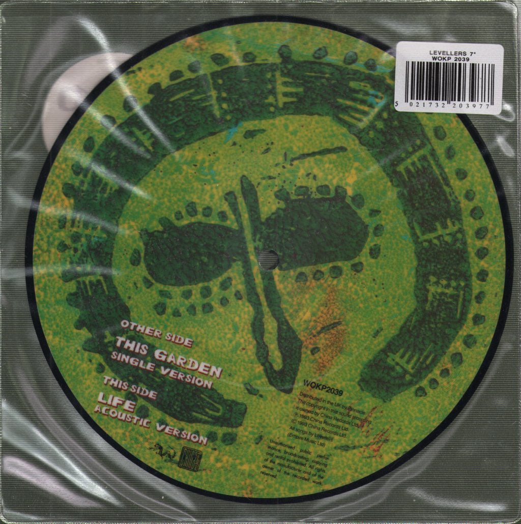 Levellers - This Garden - 7 Inch