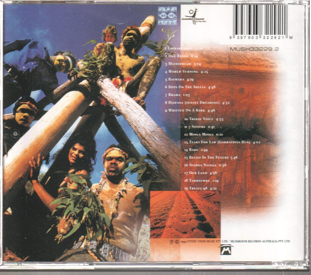 Yothu Yindi - One Blood - Cd