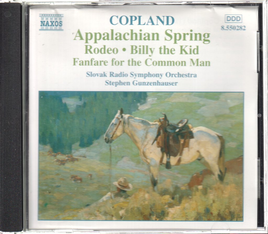 Slovak Radio Symphony Orchestra - Aaron Copland - Rodeo • Billy The Kid • Appalachian Spring • Fanfare For The Common Man - Cd
