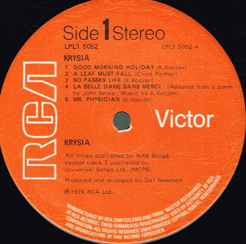 Krysia - Krysia - Lp