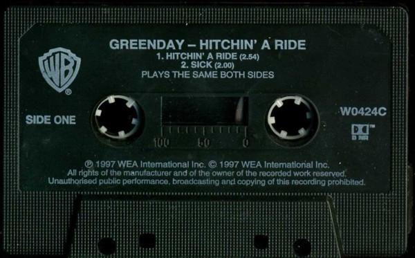 Green Day - Hitchin' A Ride - Cassette