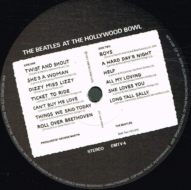 Beatles - At The Hollywood Bowl - Lp