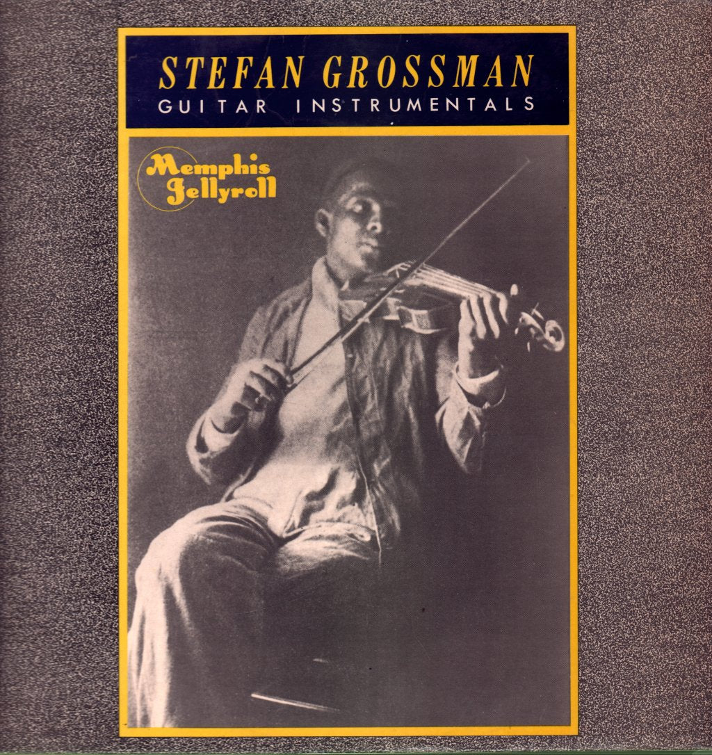 Stefan Grossman - Memphis Jellyroll (Guitar Instrumentals) - Lp