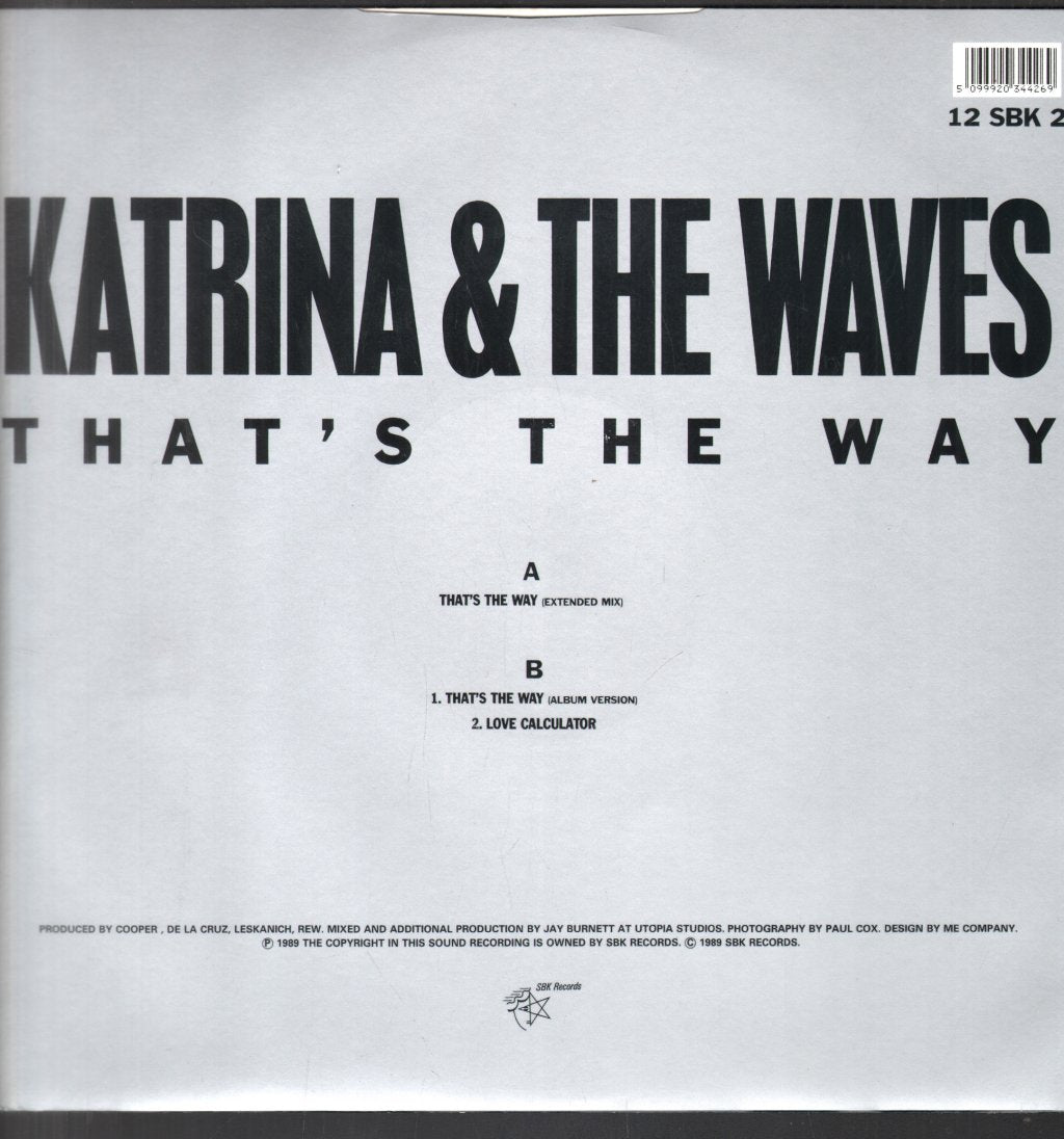 Katrina And The Waves - That's The Way - 12 Inch