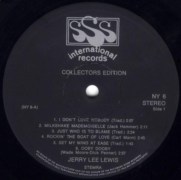 Jerry Lee Lewis - Collectors Edition - Lp