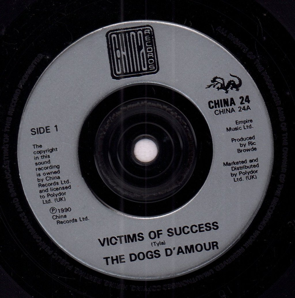 Dogs D'amour - Victims Of Success - 7 Inch