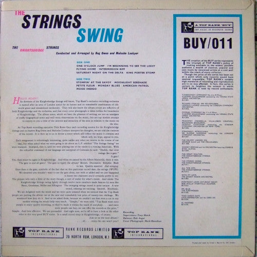 Knightsbridge Strings - Strings Swing - Lp