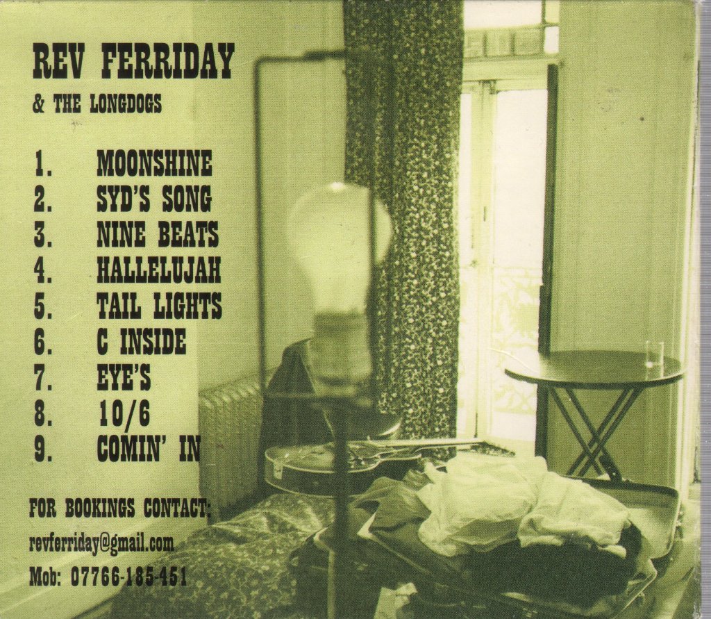 Rev Ferriday And The Longdogs - Nine Beats - Cdr