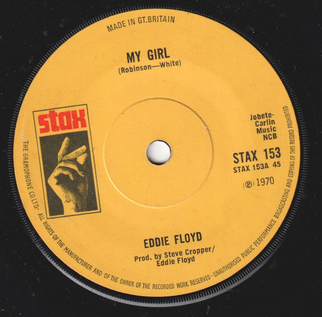 Eddie Floyd - My Girl - 7 Inch