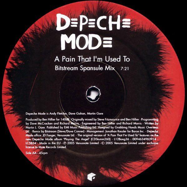 Depeche Mode - A Pain That I'm Used To - 12 Inch