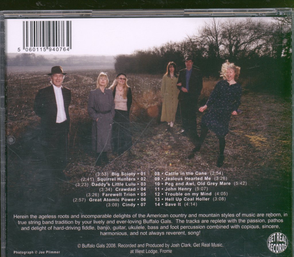 Buffalo Gals - Won't Get Trouble In Mind - Cd