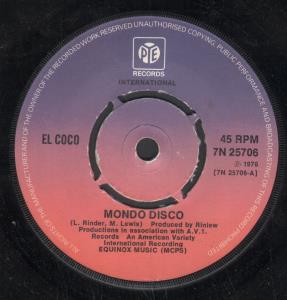 El Coco - Mondo Disco - 7 Inch