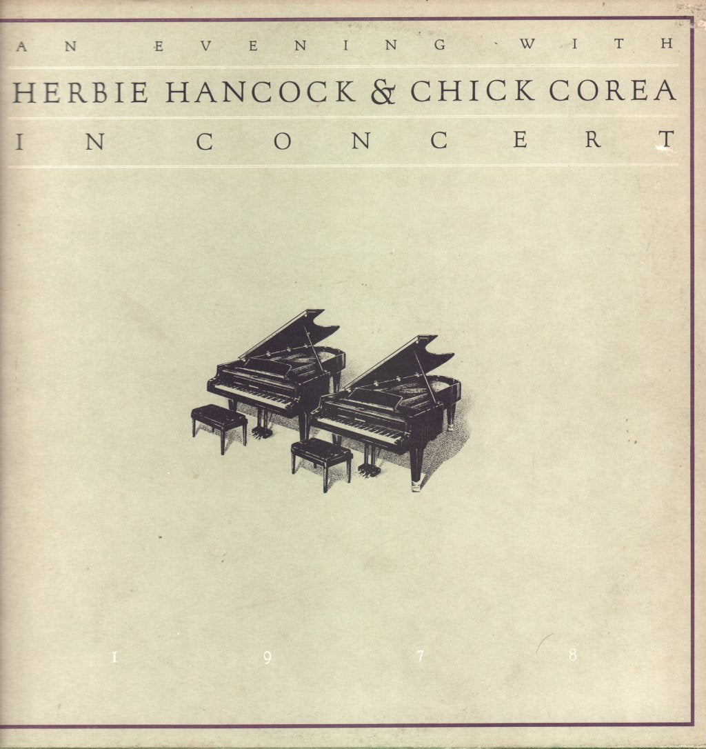 Herbie Hancock And Chick Corea - An Evening With (In Concert) - Double Lp