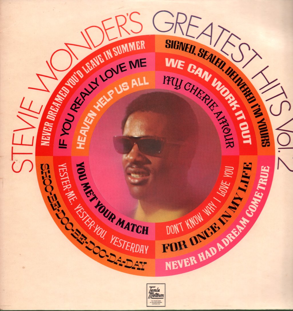 Stevie Wonder - Greatest Hits Vol 2 - Lp