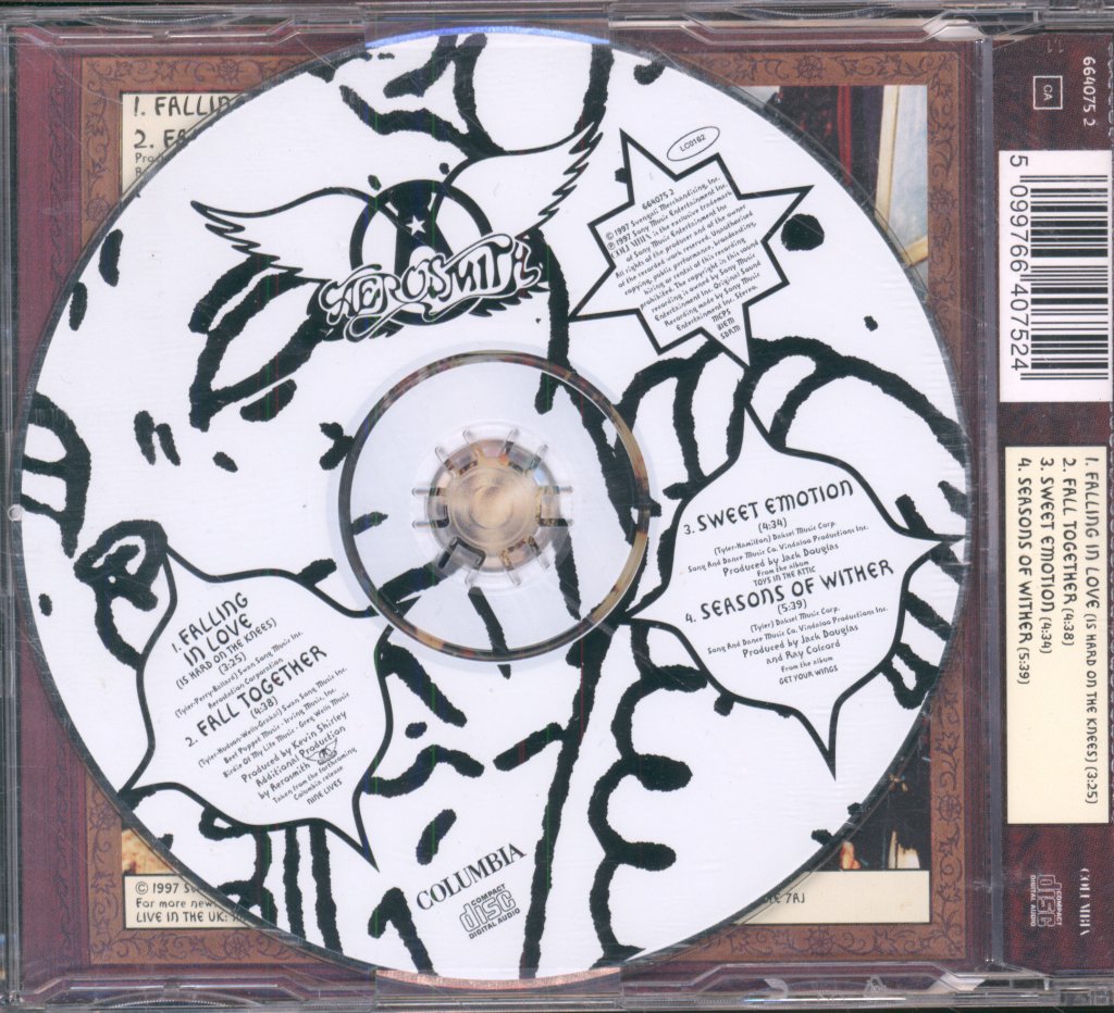 Aerosmith - Falling In Love (Is Hard On The Knees) - Cd