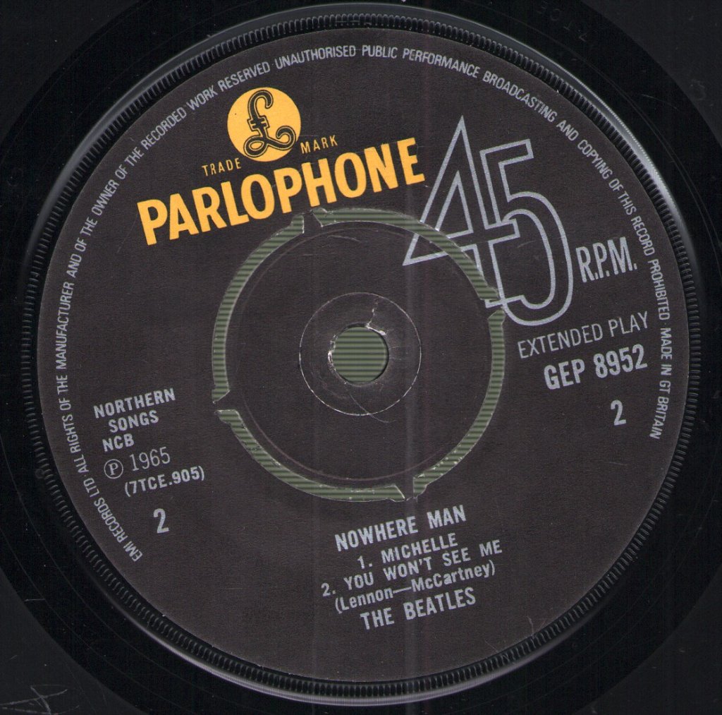 Beatles - Nowhere Man - 7 Inch