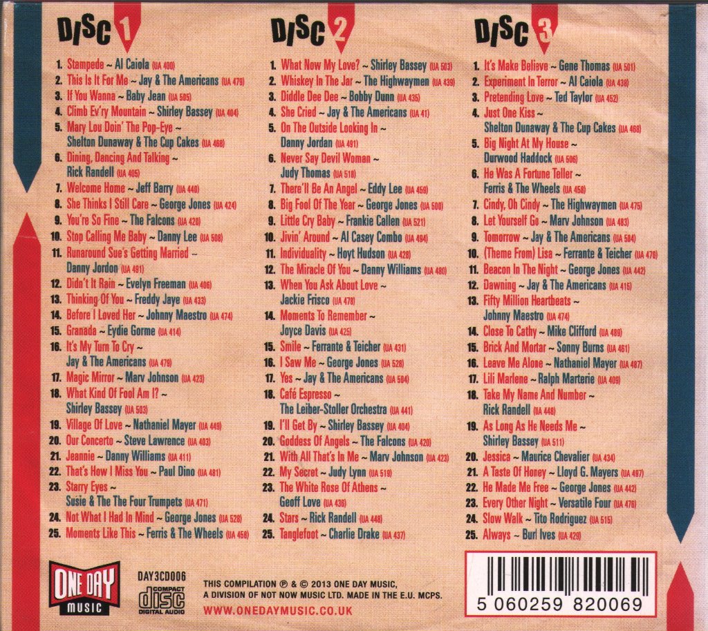 Various Artists - Stampede - The United Artists Story - Triple Cd