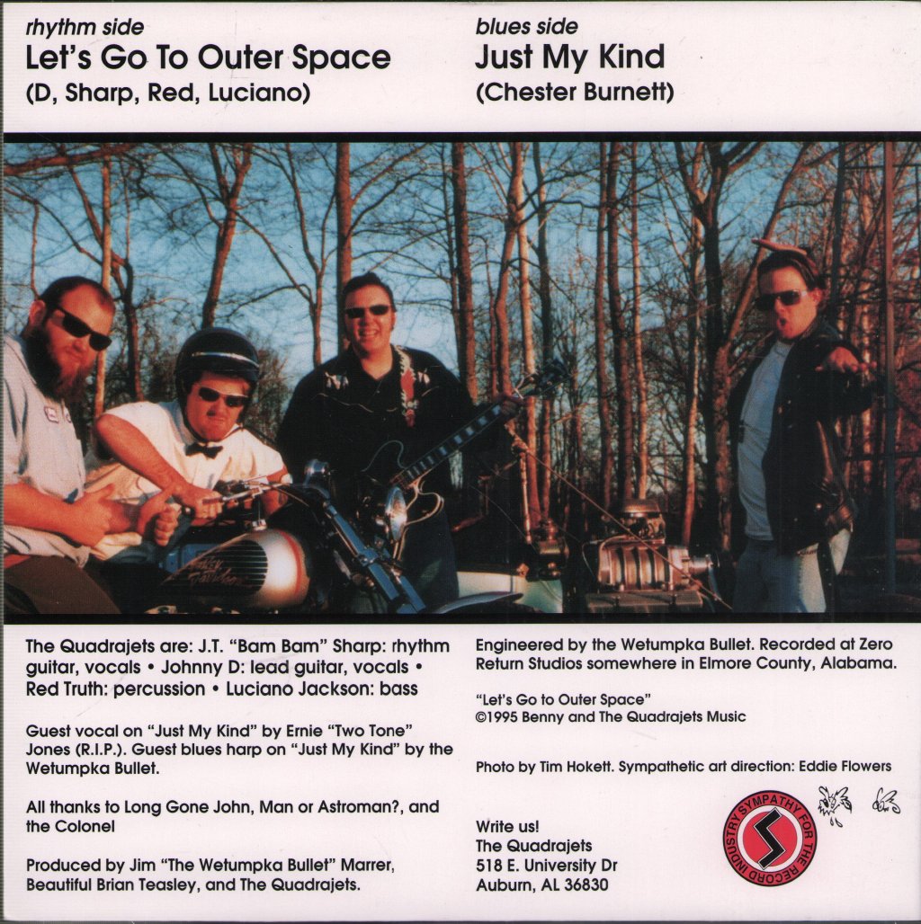 Quadrajets - Let's Go To Outer Space - 7 Inch