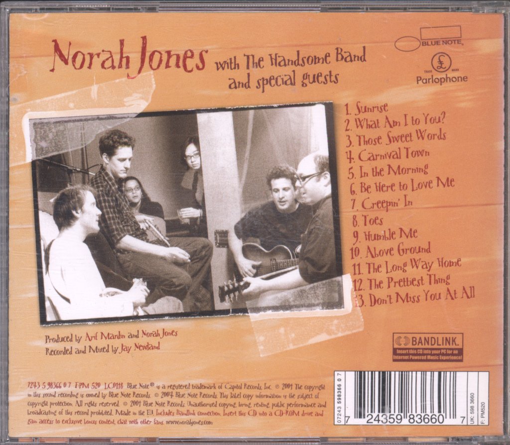 Norah Jones - Feels Like Home - Cd