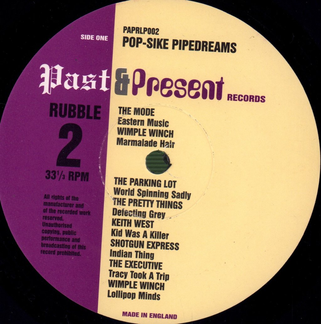 Various Artists - Pop Sike Pipe Dreams - Lp