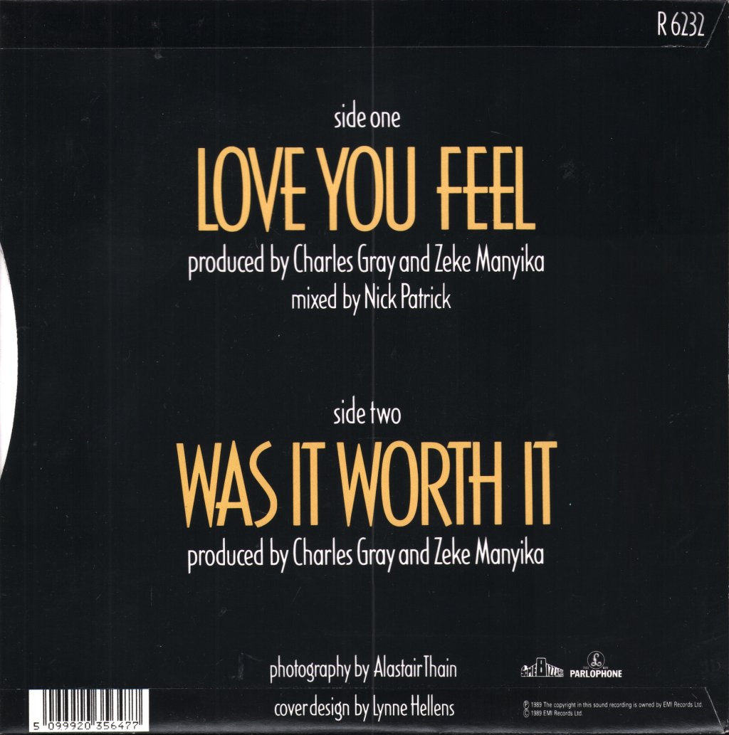 Zeke Manyika - Love You Feel - 7 Inch