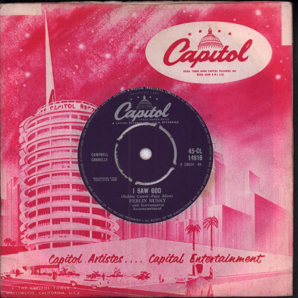 Ferlin Husky - I Feel That Old Heartache Again - 7 Inch