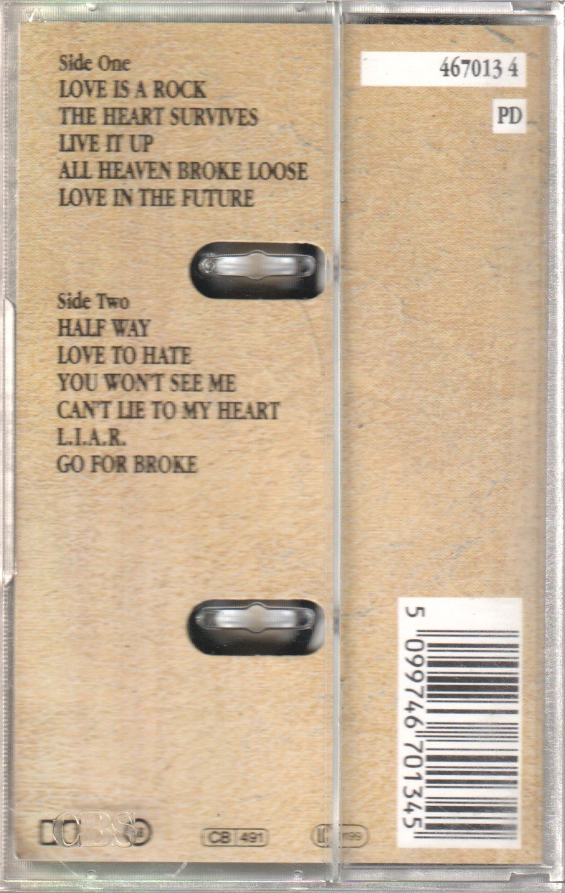 Reo Speedwagon - Earth A Small Man His Dog And A Chicken - Cassette