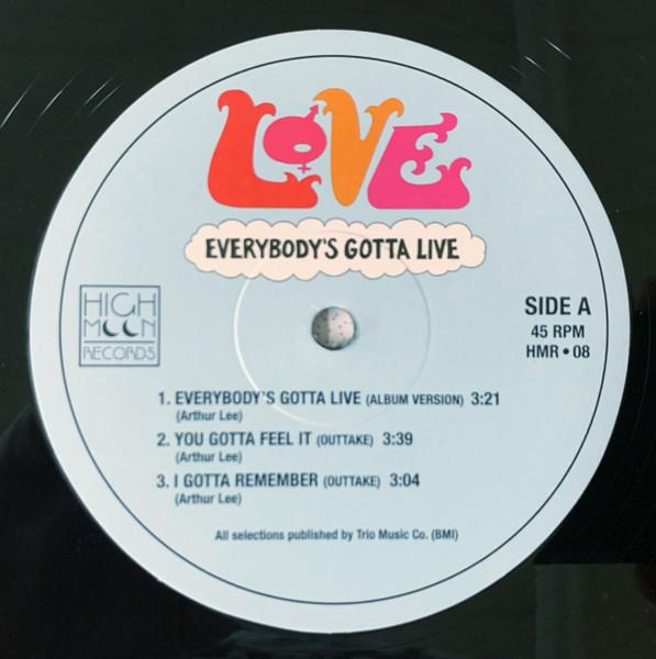 Love - Everybody's Gotta Live - 12 Inch