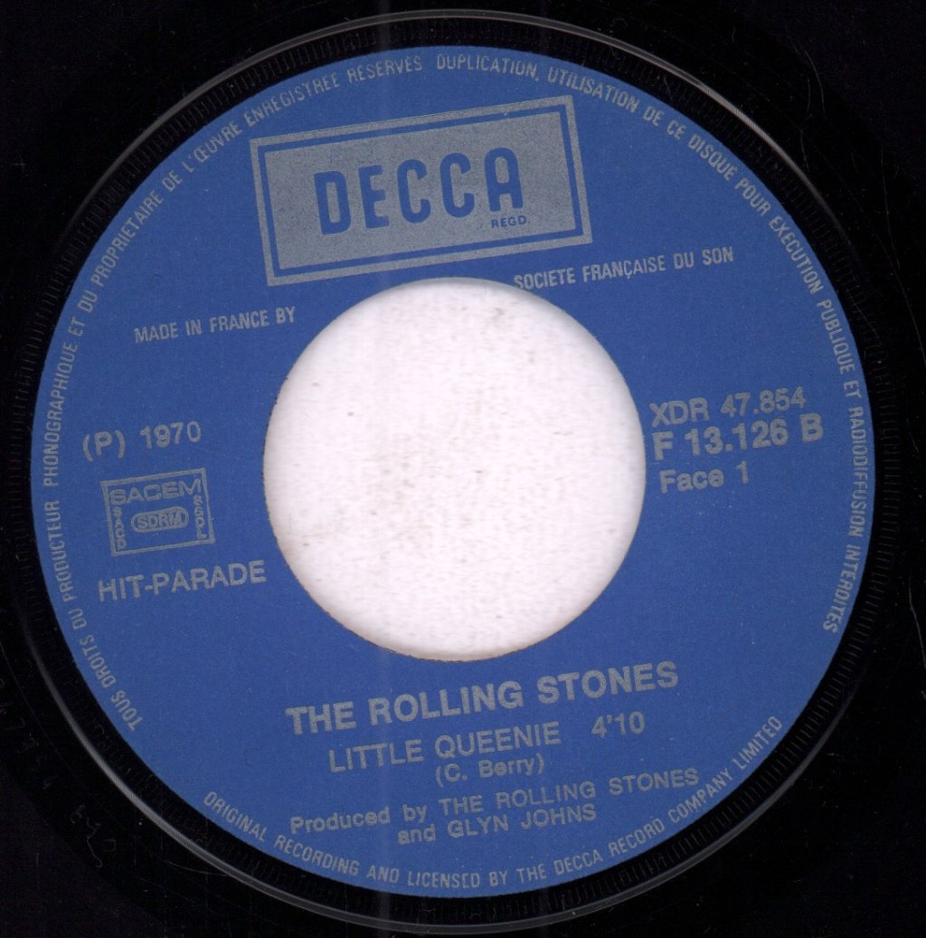 Rolling Stones - Little Queenie - 7 Inch