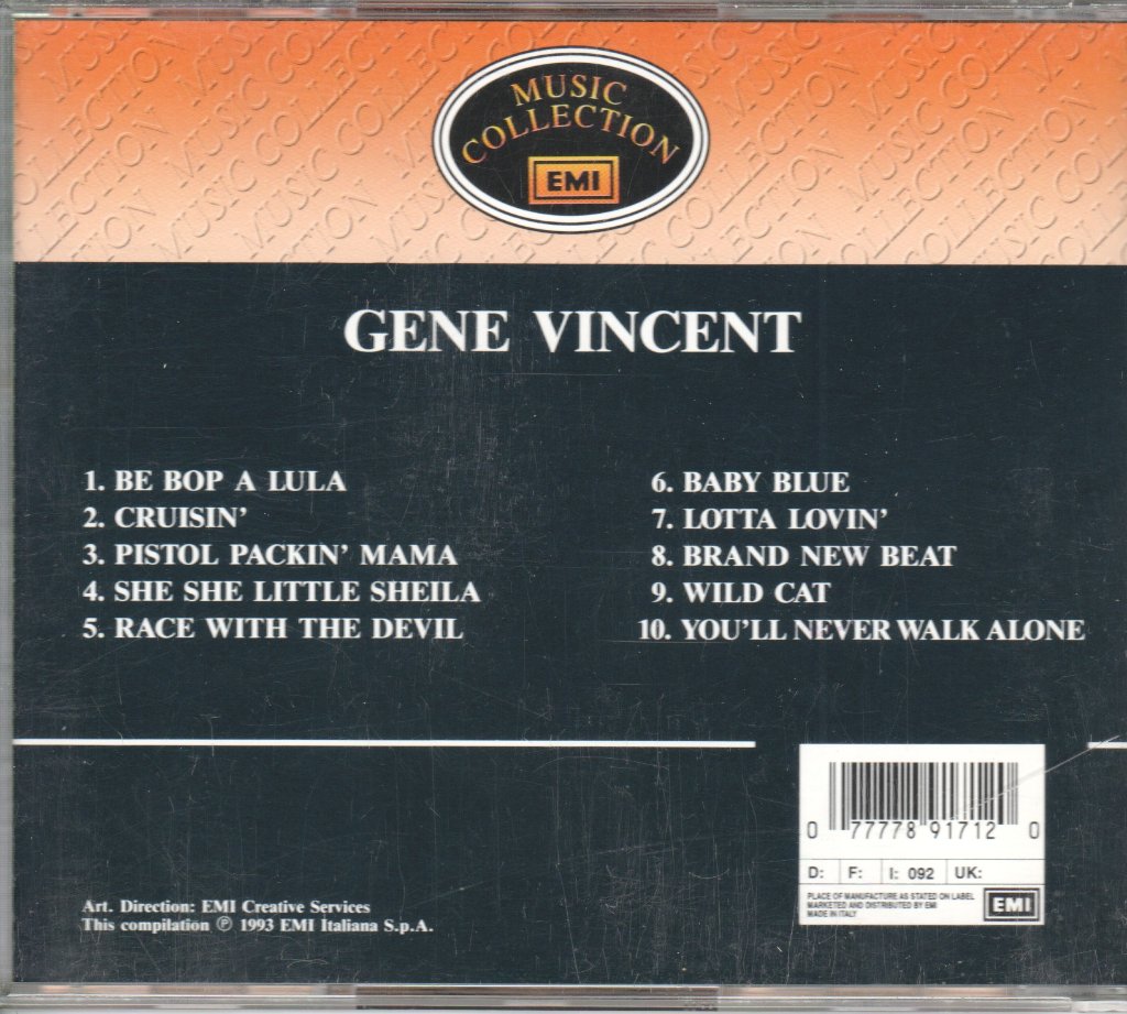 Gene Vincent - Gene Vincent - Cd