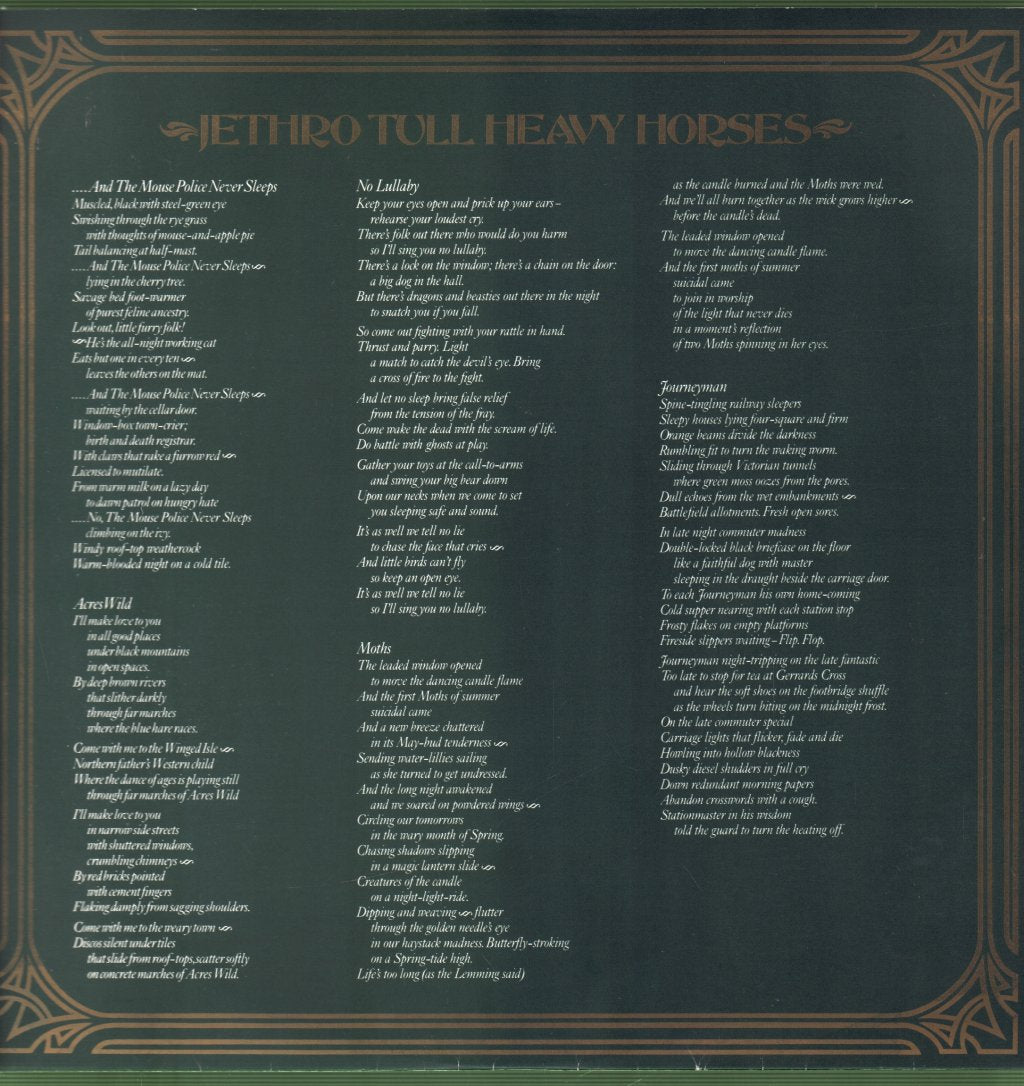 Jethro Tull - Heavy Horses - Lp