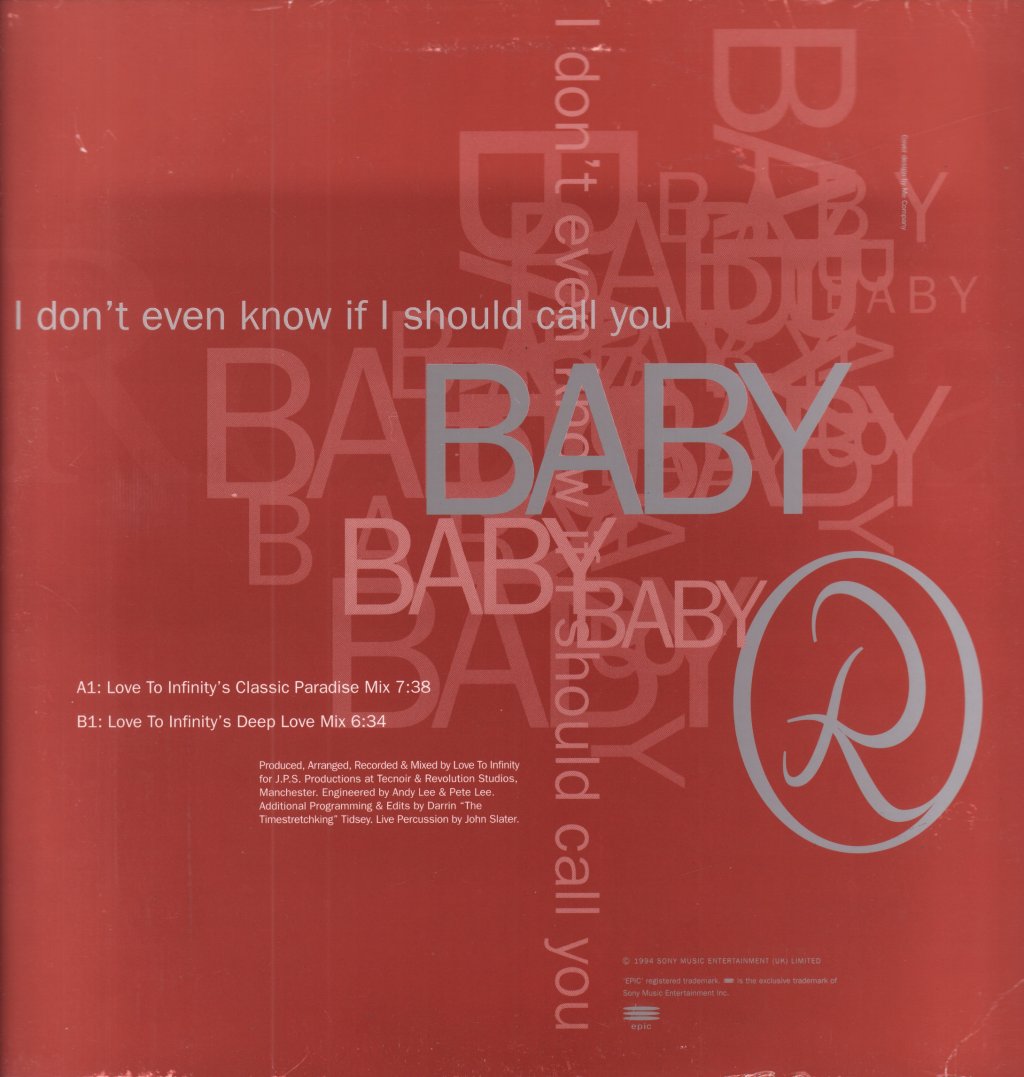 Rozalla - Baby - 12 Inch
