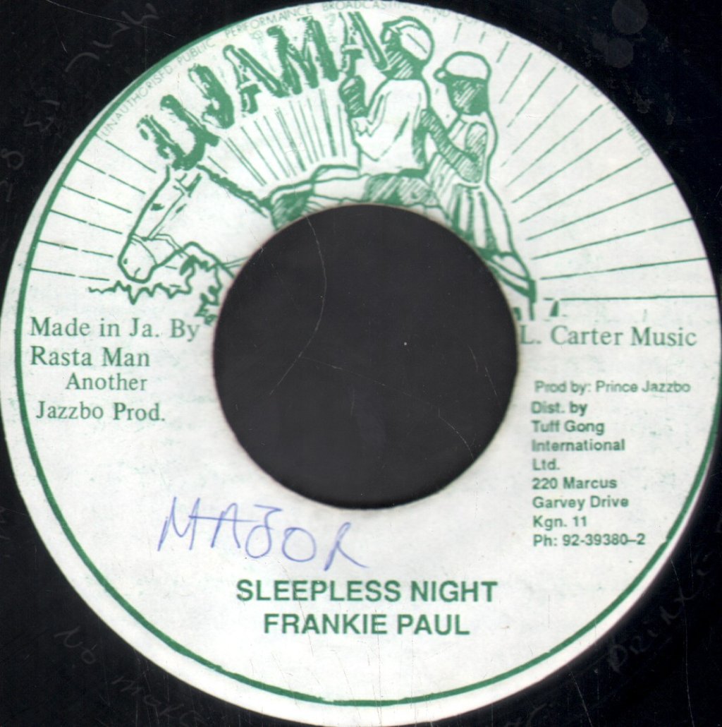 Frankie Paul - Sleepless Night - 7 Inch