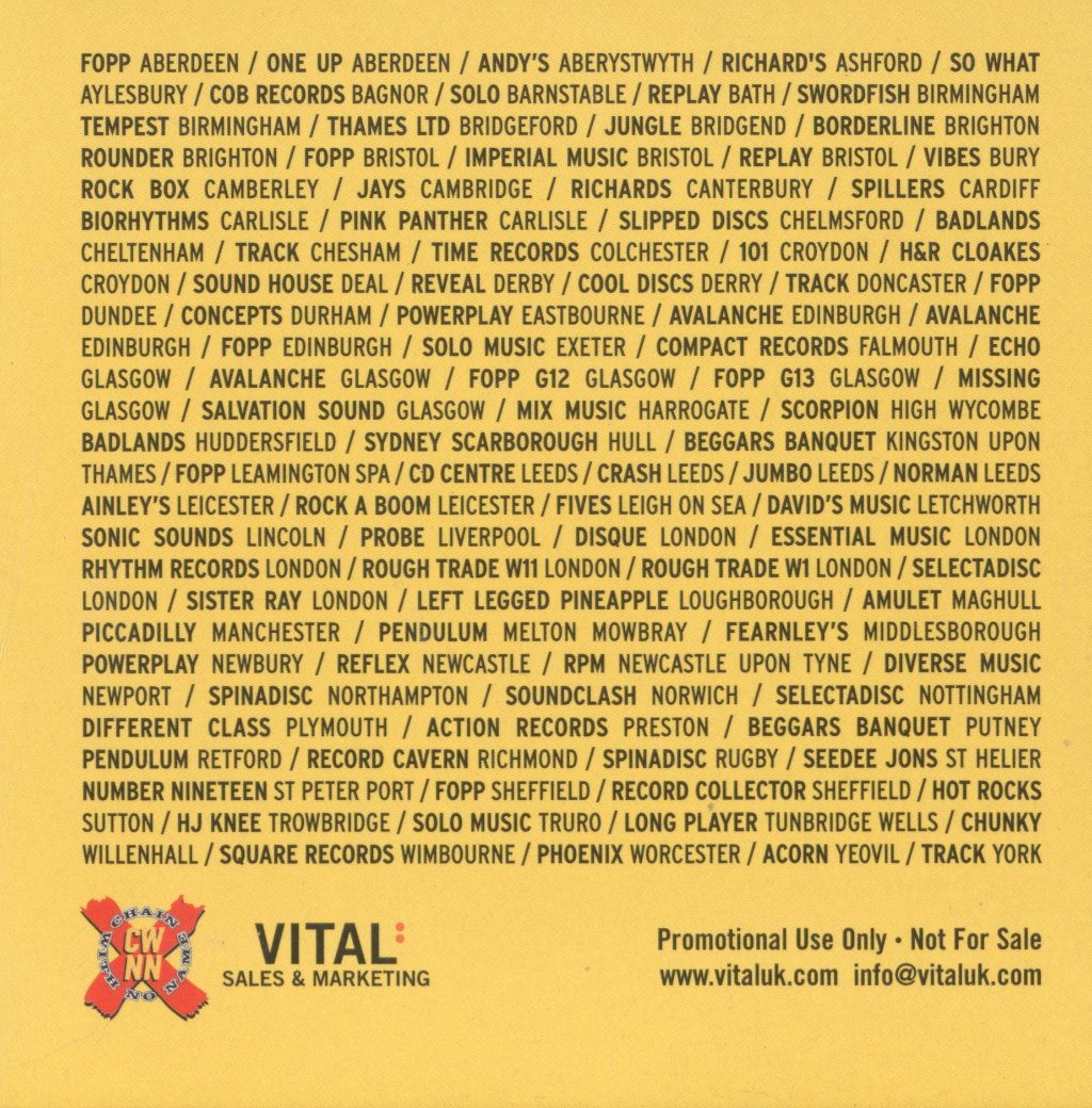 Various Artists - Vital Music - Chain With No Name - Cd