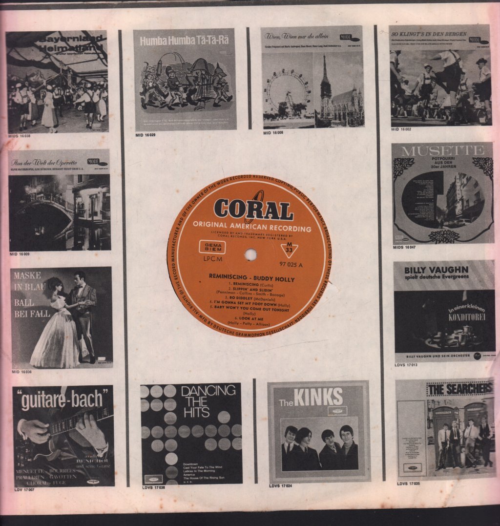 Buddy Holly - Reminiscing - Lp