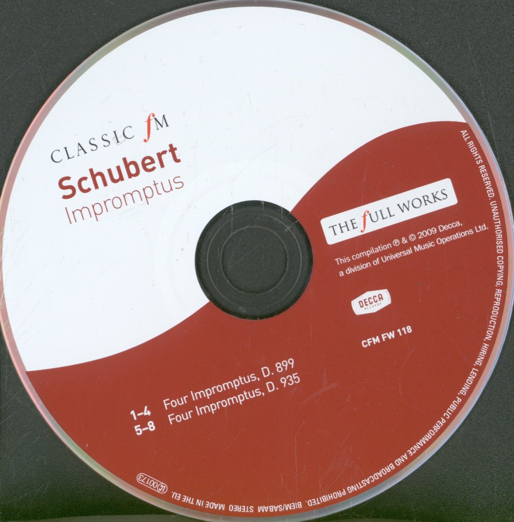 Mitsuko Uchida - Schubert - Impromptus - Cd