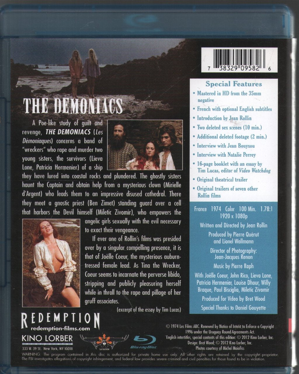 Jean Rollin - Demoniacs - Blu-Ray