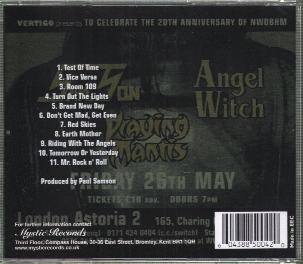 Samson (Nwobhm/Metal Group) - Live In London 2000 - Cd