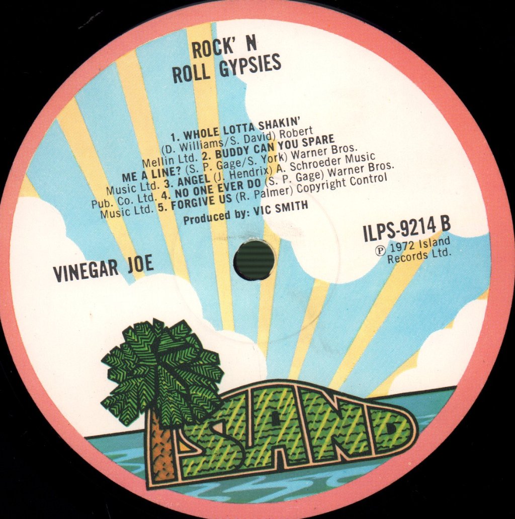 Vinegar Joe - Rock 'N Roll Gypsies - Lp